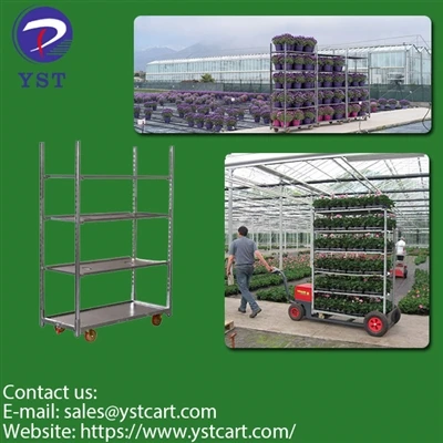 Streamline Greenhouse Operations With Plant Trolleys